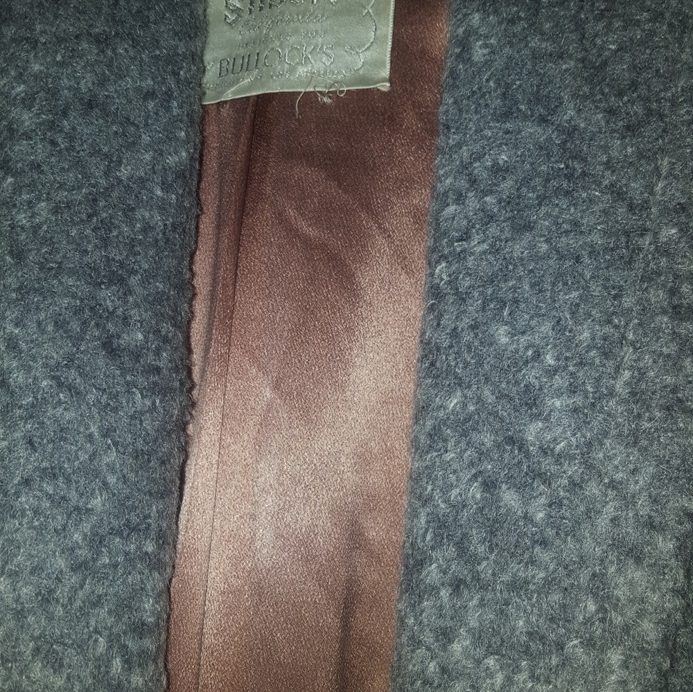 VINTAGE MOHAIR/WOOL SWING COAT